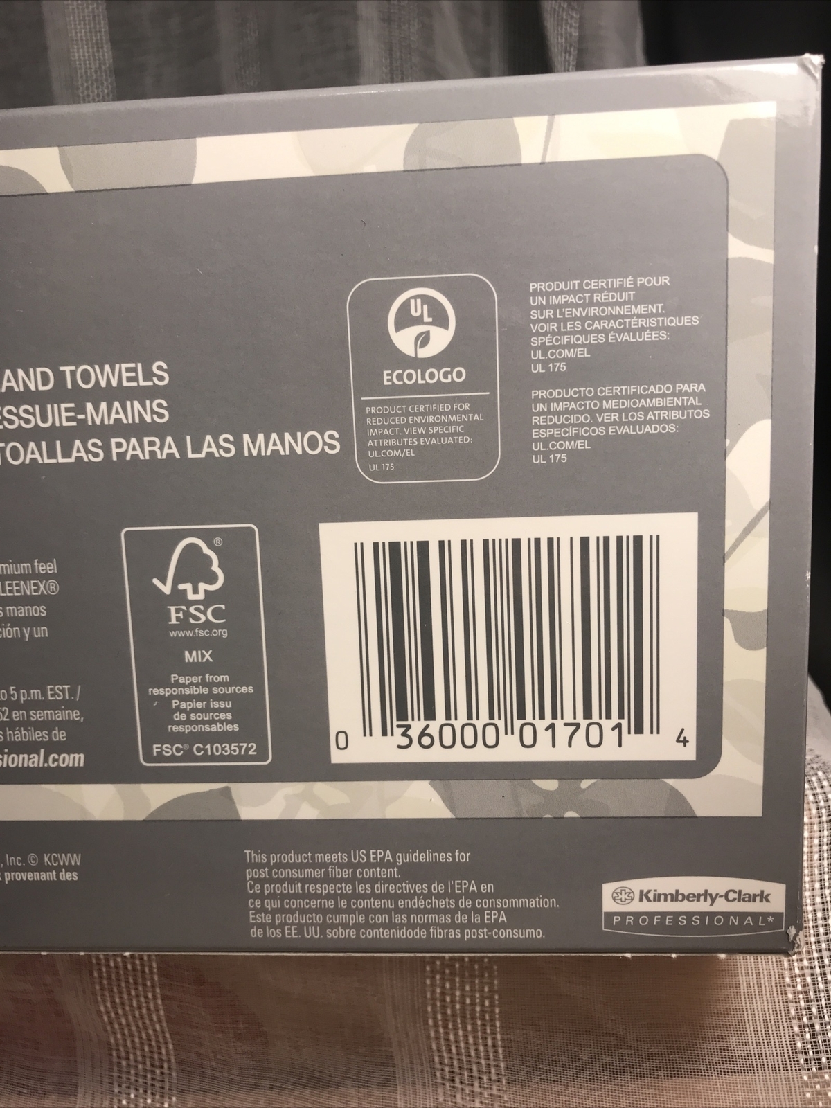 Kleenex Hand Towels POP-UP Disposable 9 x 10.5 Hygienic Paper Towel 120/Box NEW