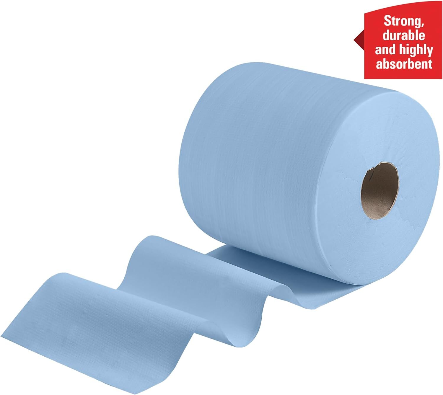 WypAll – KCC41043 X80 Reusable Wipes Extended Use Cloths Jumbo Roll, Blue, 475