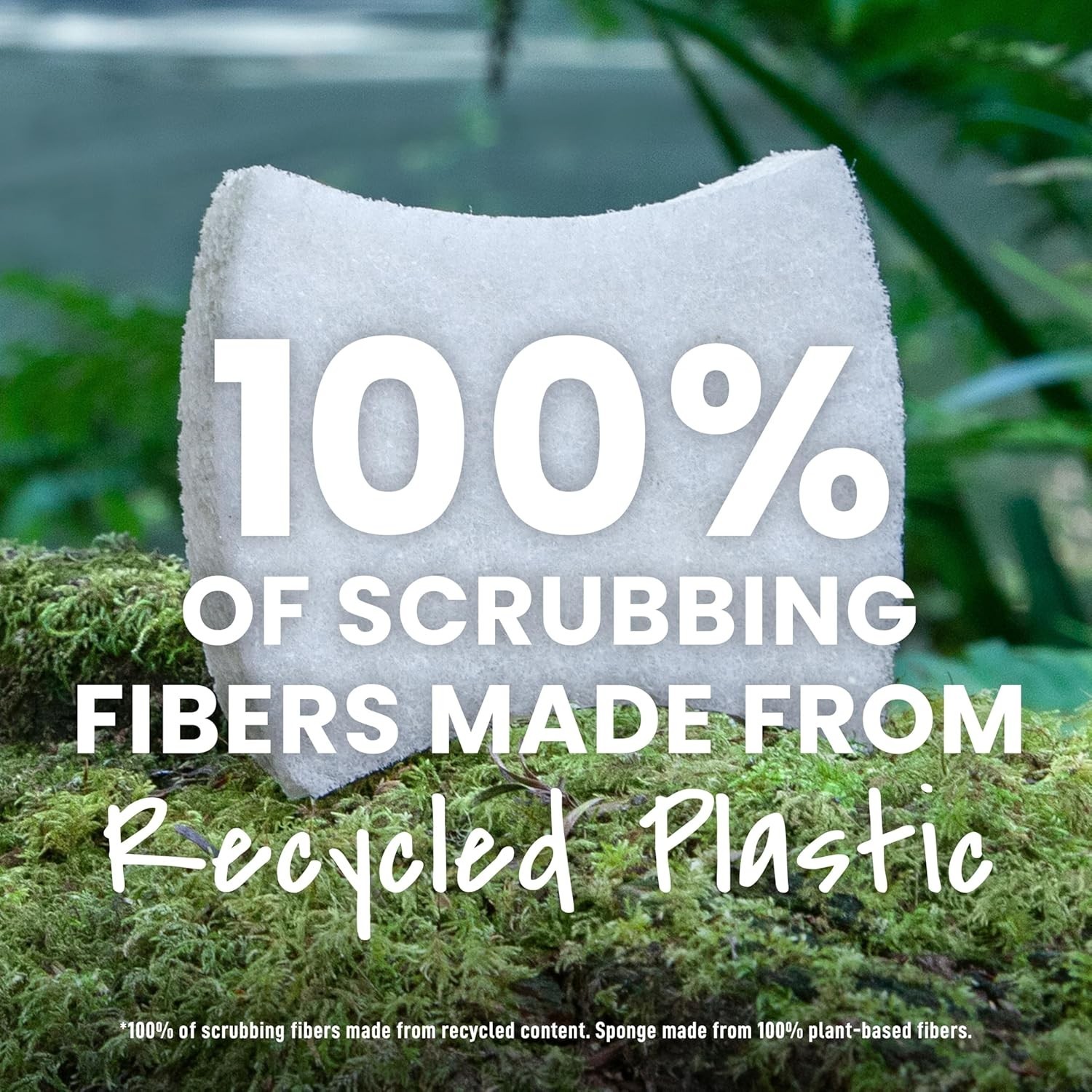 ® Greener Clean™ Non-Scratch Scrub Sponge 6 Pack 6 Units per Case
