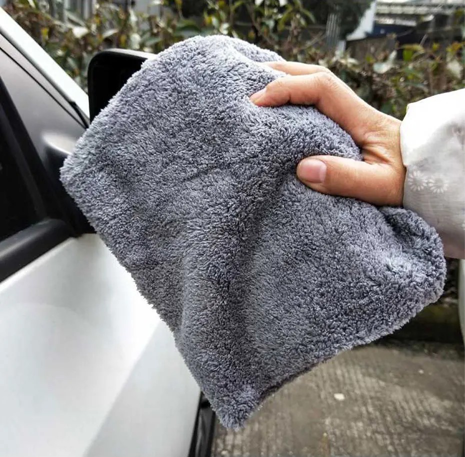 Microfiber Car Wash Drying Towel Super Absorbent Auto Cleaning Cloth 100x40cm