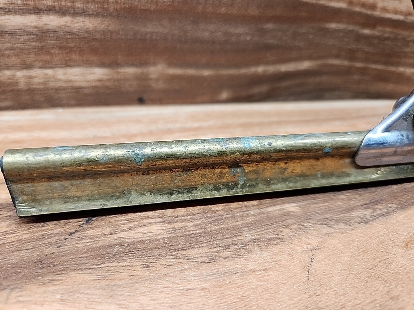 ETTORE Chrome and Brass Master Squeegee Made in USA 11 1/2″ Window Cleaning
