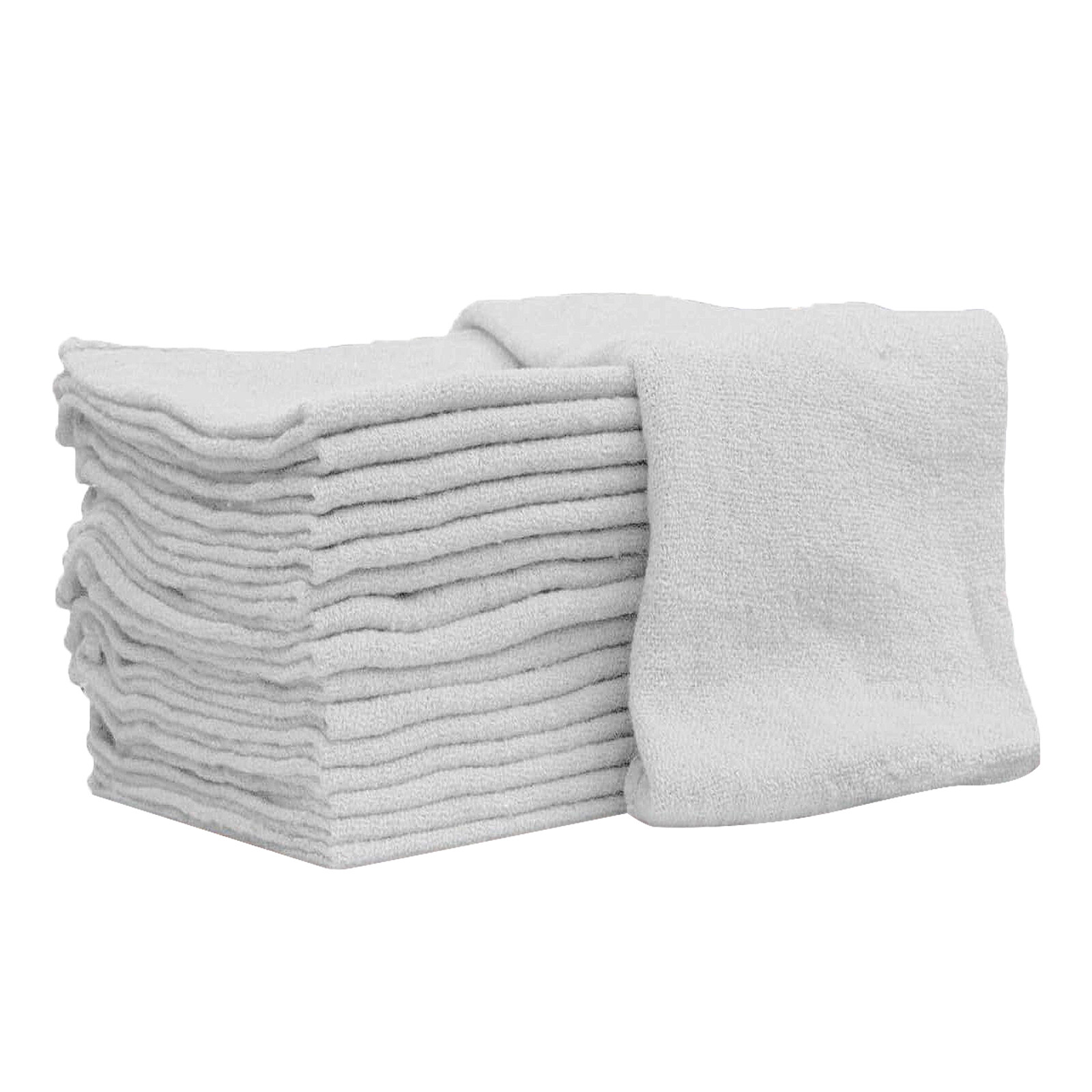 New Industrial A-Grade Shop Towels-Cleaning Towels White – Multipurpose Cleaning