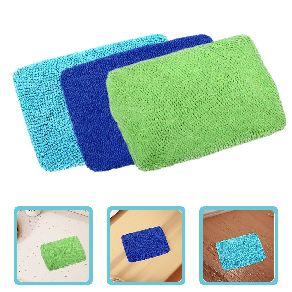 6Pcs Durable Microfiber Towels for Automotive Window and Rearview Mirror Care
