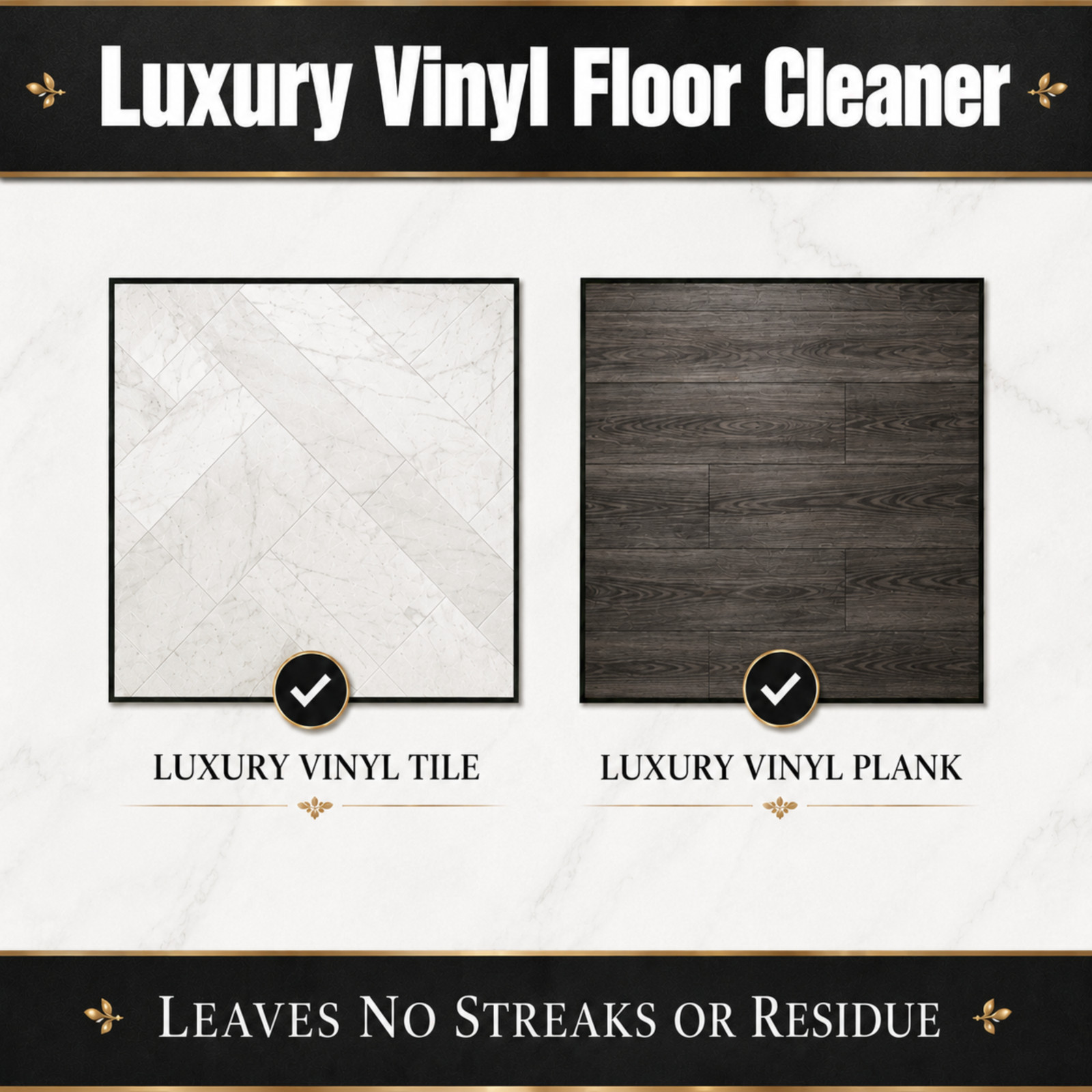 PolyCare Luxury Vinyl Floor Cleaner 32 oz Spray Ready To Use LVT LVP