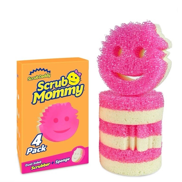 Original 8 -Pack-Scrub Daddy & Scrub Mommy – Kitchen Sponges – Dish Scratch Free