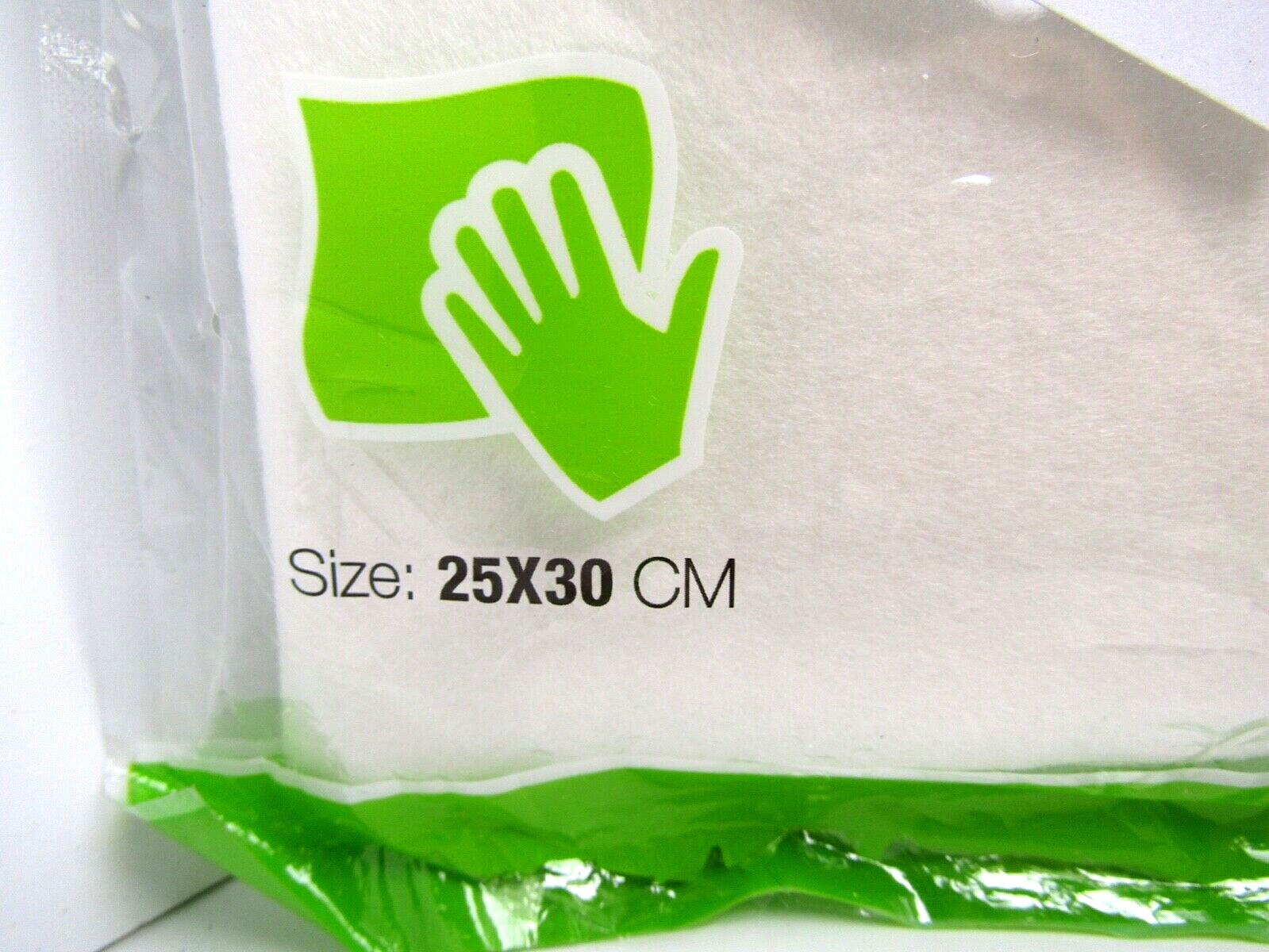 Lot of 3x Reusable Magic Cloths Sunday Home Life 25cm x 30cm 5-Pack Bamboo Fiber