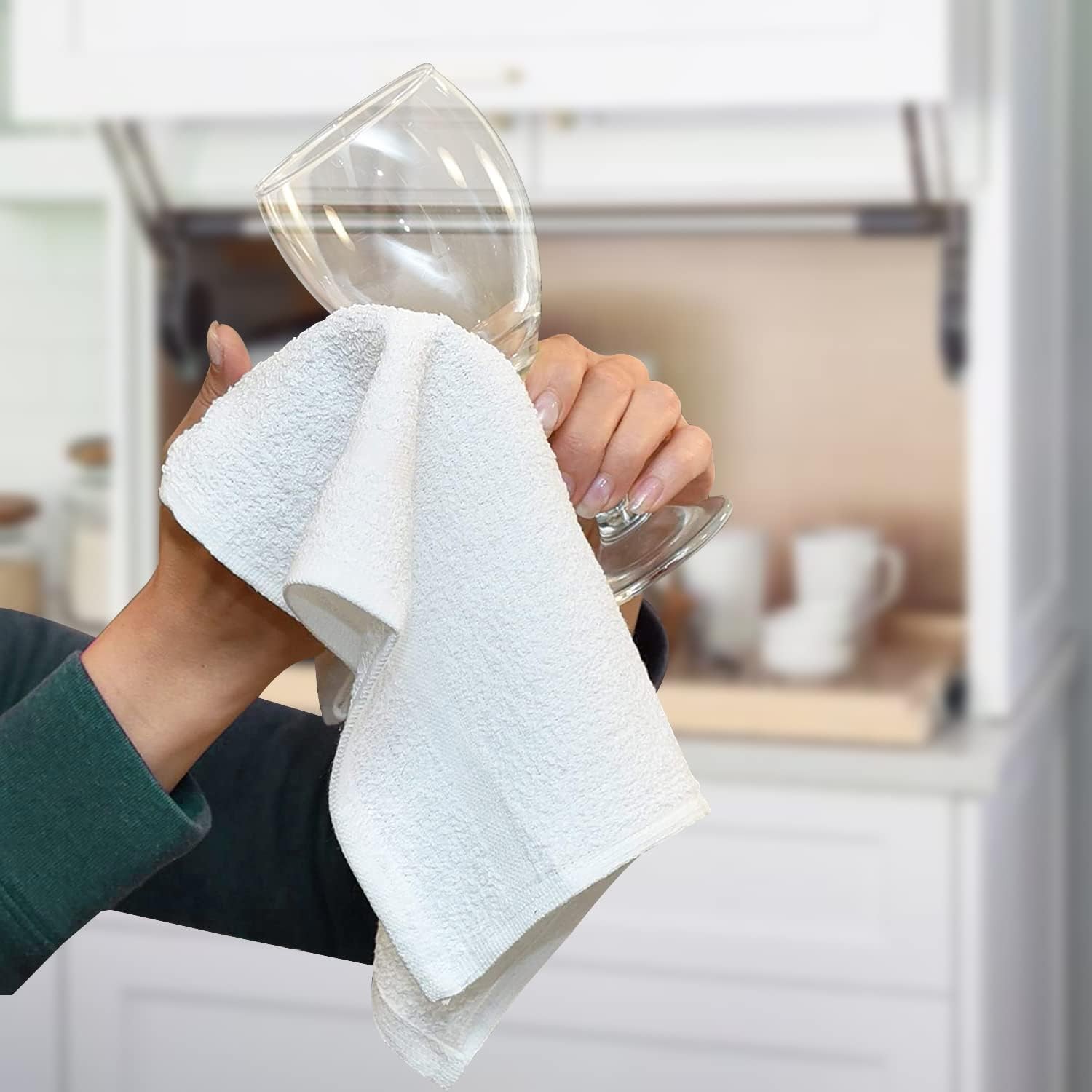 Terry Bar Mop Towels (Value Pack of 60) Size 14″x17″ – Absorbent