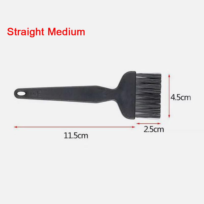 10 Kind Black Plastic Handle ESD Anti-Static Brush For PCB Repair Cleaning New