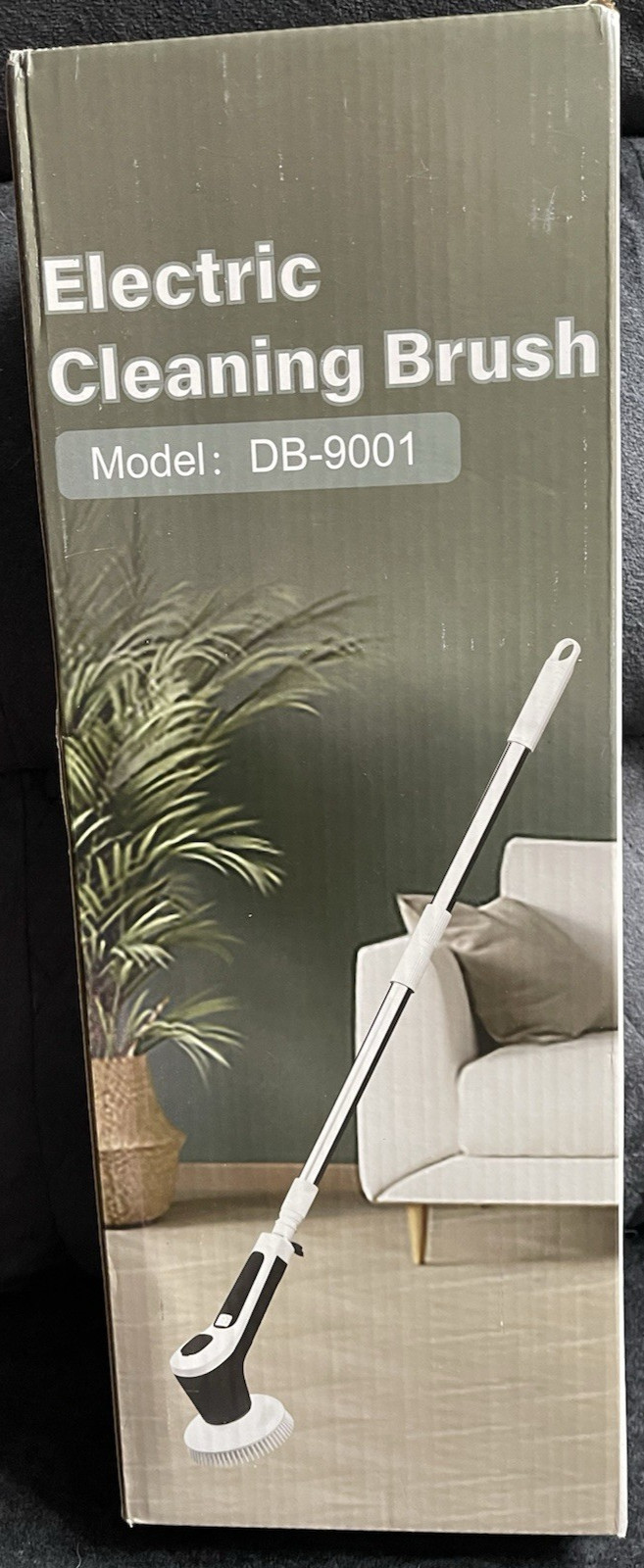 8 IN 1 Cordless Electric Cleaning Brush Spin Scrubber DB-9001 Rechargeable