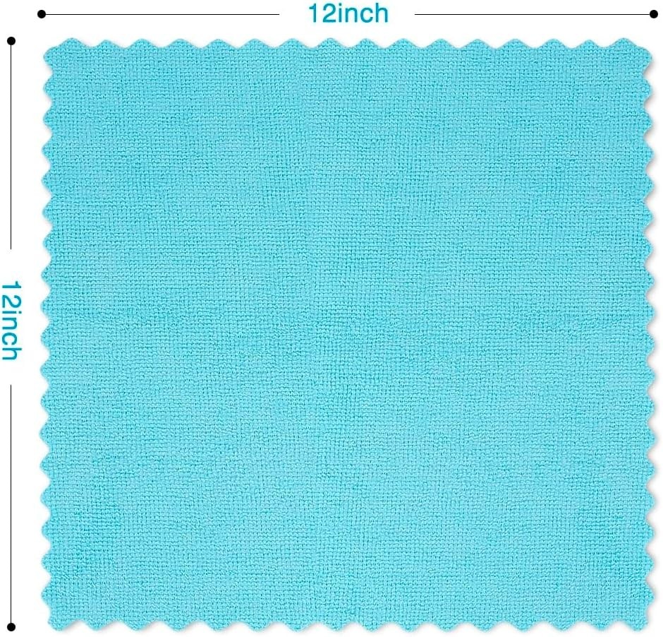Paño de Limpieza de Microfibra Gris, Paquete de 150 Trapos de Limpieza, Toallas