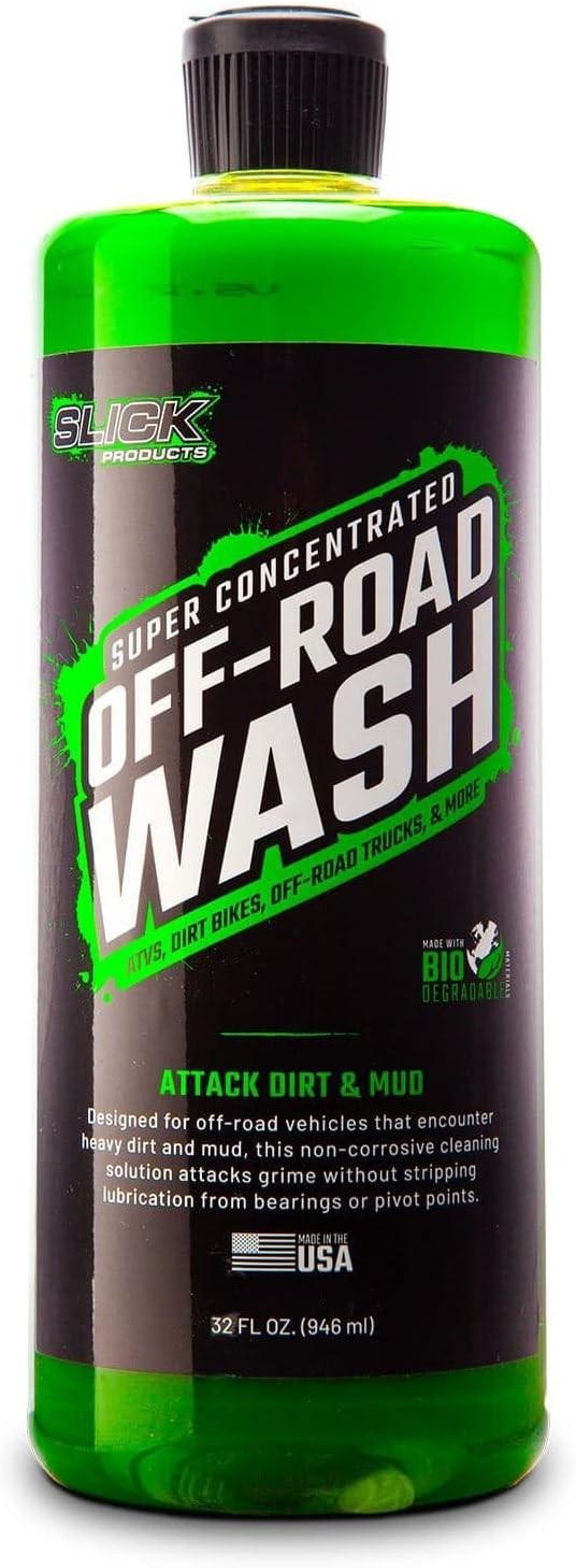 Slick Products Off-Road Wash Extra Thick Foaming 32 Fl Oz (Pack of 1)
