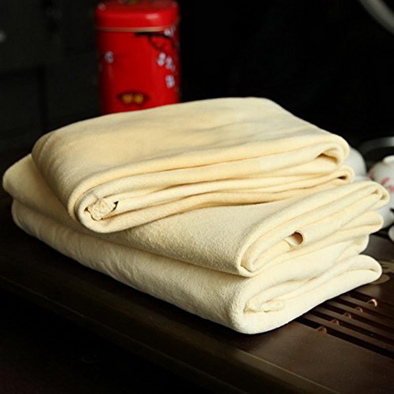 SUEIANNMN Car Nature Chamois Real Leather Washing Cloth Cleaning Towel Wipes …