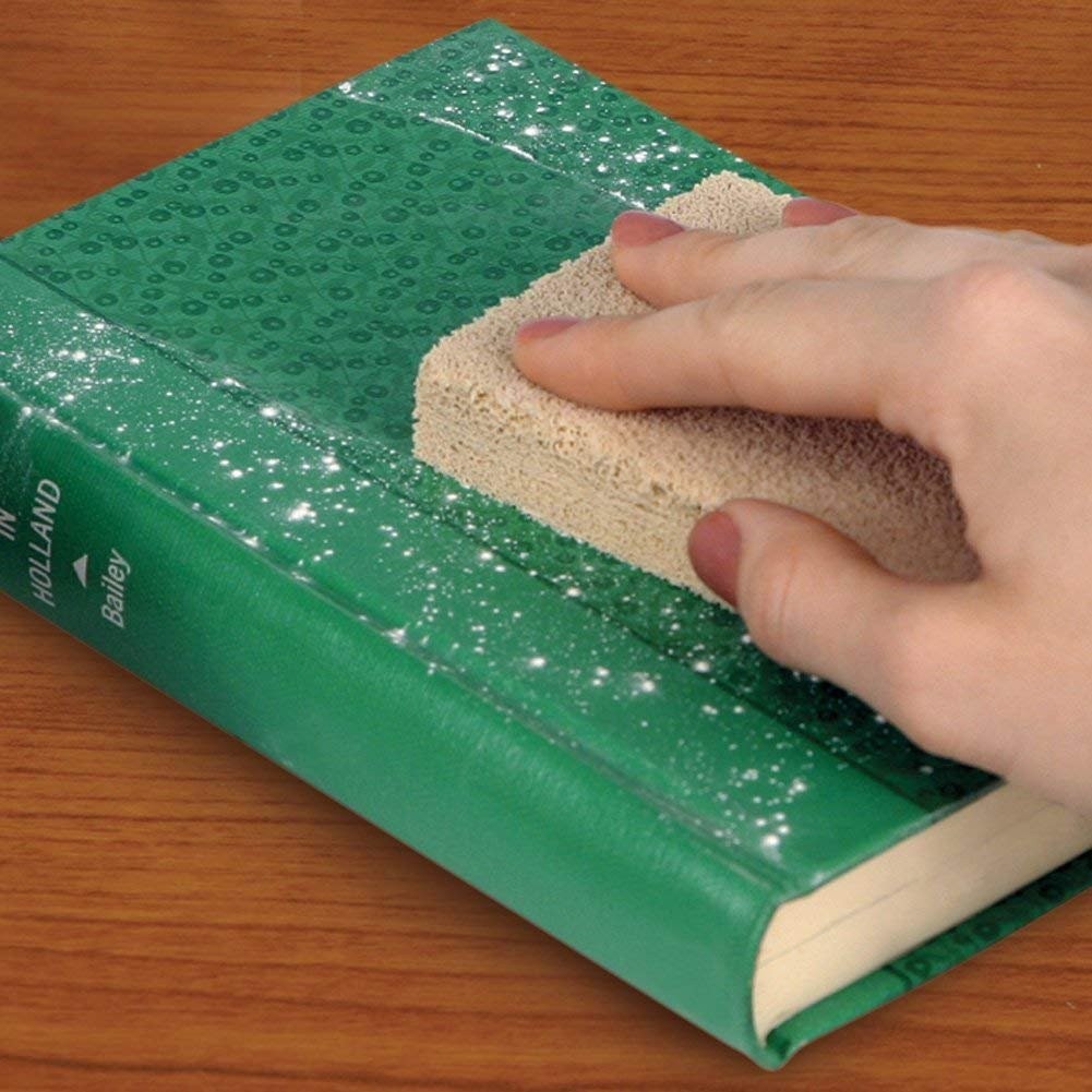 Large Dirt Eraser, Beige, 1.75in H x 3.75in W x 7.25in D, Cleaning Sponge