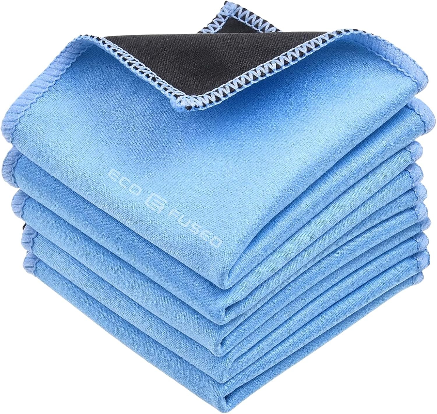 Lint-Free Microfiber Cleaning Cloths – 5 Pack to Safeguard Screens & Lenses