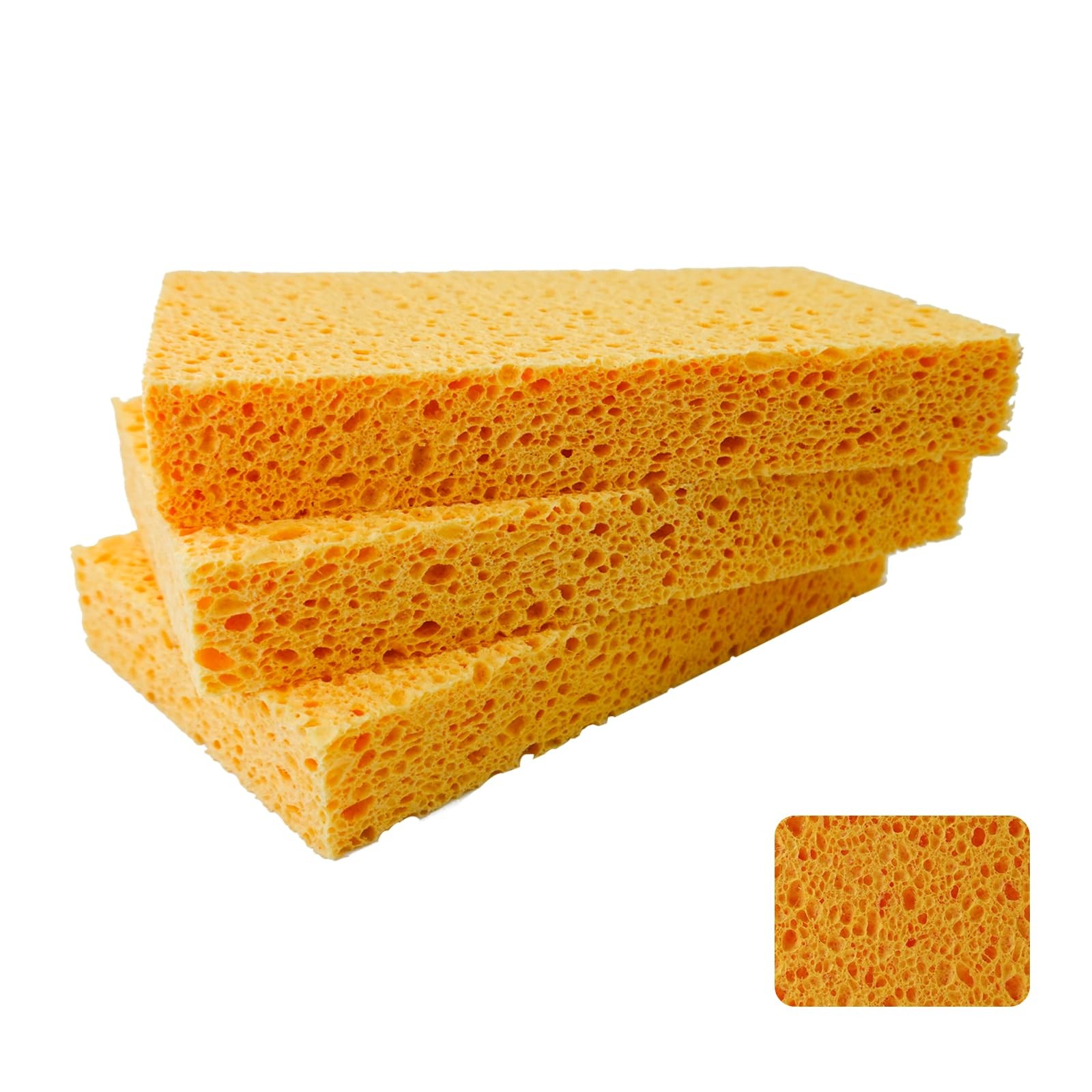 6 x 3.6 x 0.9 Inch JK SP-T22 Large Sponge, Kitchen Sponges, Handy Sponges, Ce…