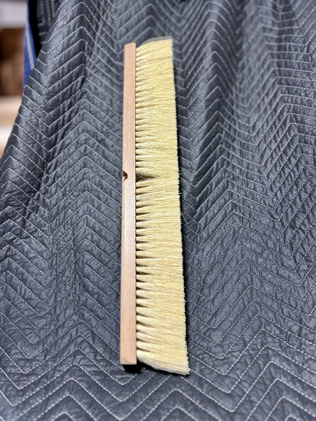 24” Hardwood Push Broom Head | Industrial Garage Floor Sweeper