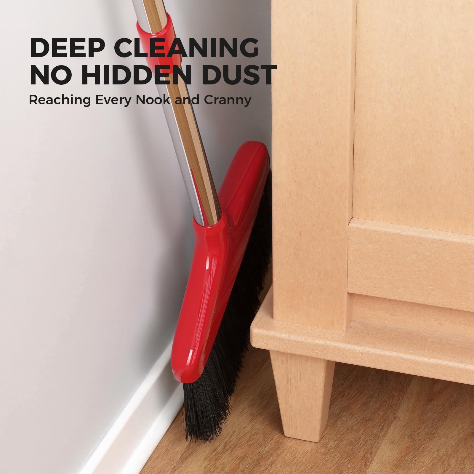 Handy Broom, Indoor/Outdoor Brooms, Duty Kitchen Broom, for Home Garage Kitch…