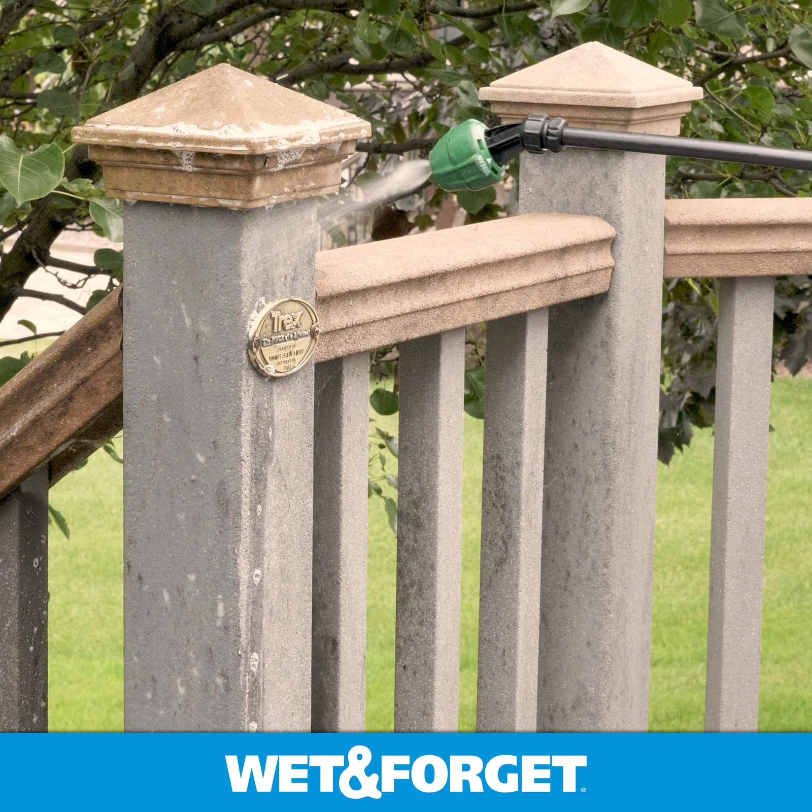 Wet & Forget Moss, Mold, Mildew, & Algae Gallon / 128 oz – Old, Original