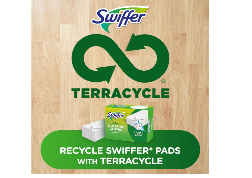 Swiffer Sweep Mop Dry Pads Refill 52 Ct Unscented Floor Cleaning Cloths Pack
