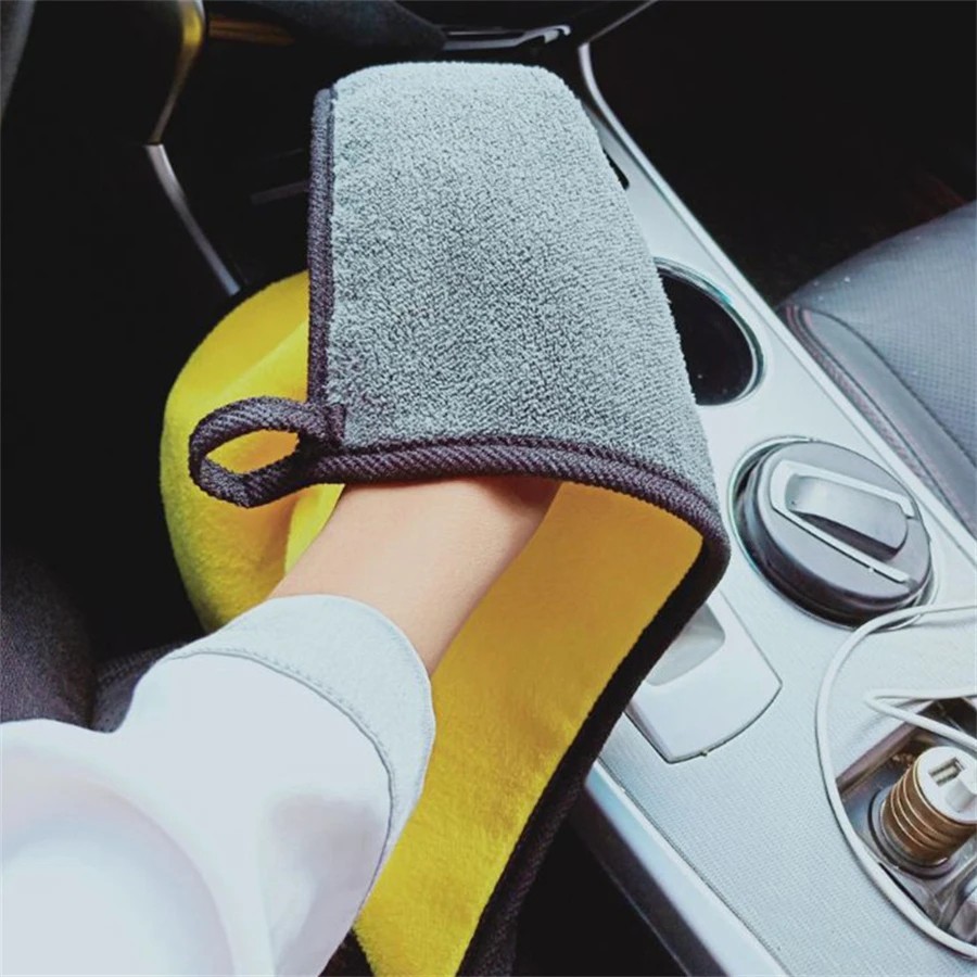 Microfiber Cleaning Cloth Car Wash Towel Drying Rag Car Polishing Detailing