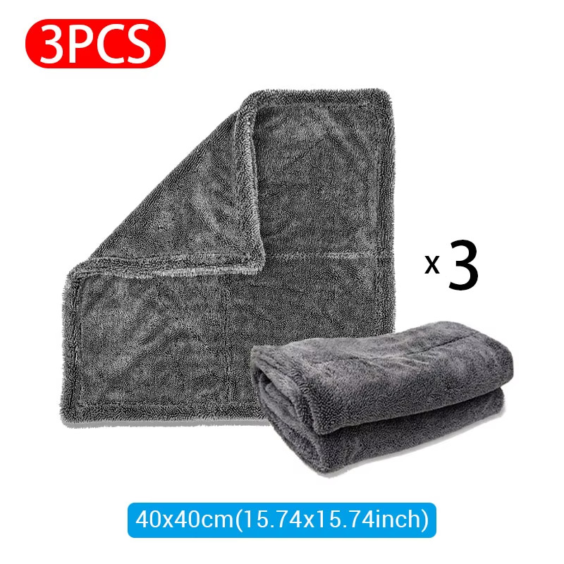 SEAMETAL 1200GSM Microfiber Car Wash Towel – Ultra Absorbent & Soft