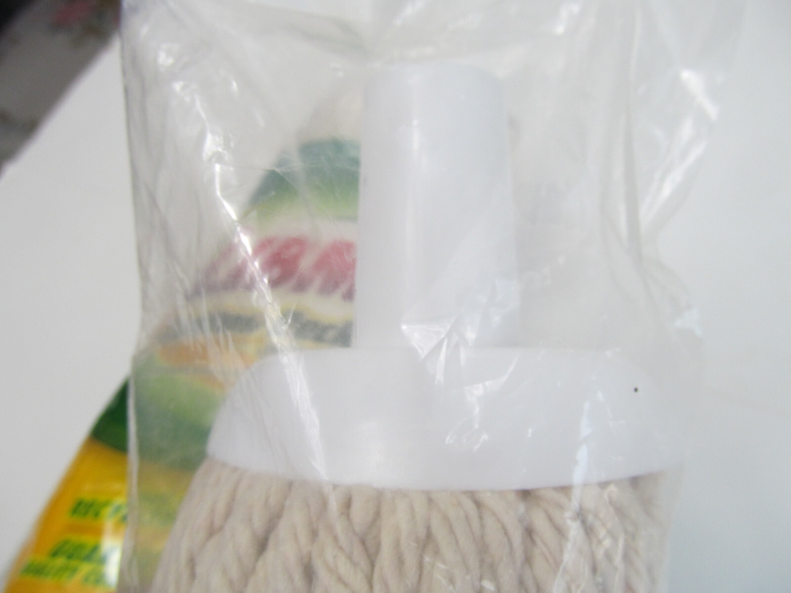 2 Cotton Floor Mop Head Refill Replacement Cleans Vinyl Ceramic Tile Libman F