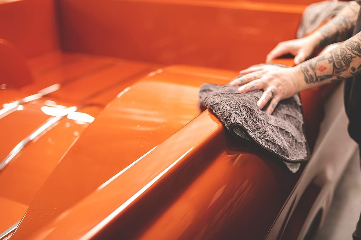 CarCarez Twisted Loop & Fleece Combo Drying Towel 24″x30″