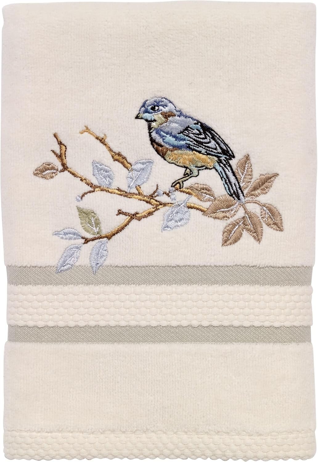 3pc Towel Set, Soft & Absorbent Cotton Towels (Love Nest Collection)