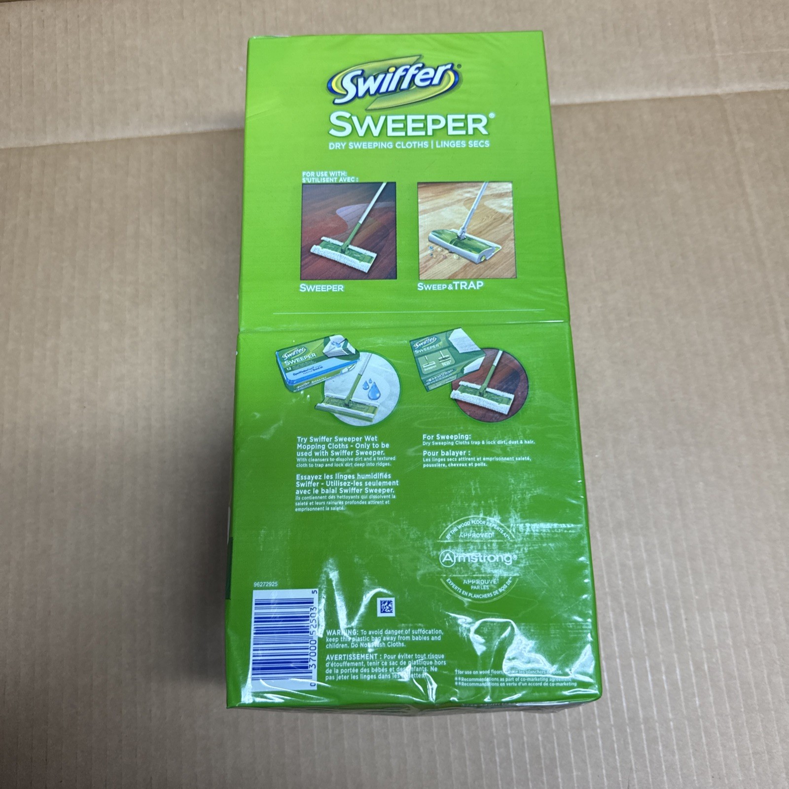 SWIFFER Sweeper Dry Sweeping Cloths 80 Count Refills NEW Sealed