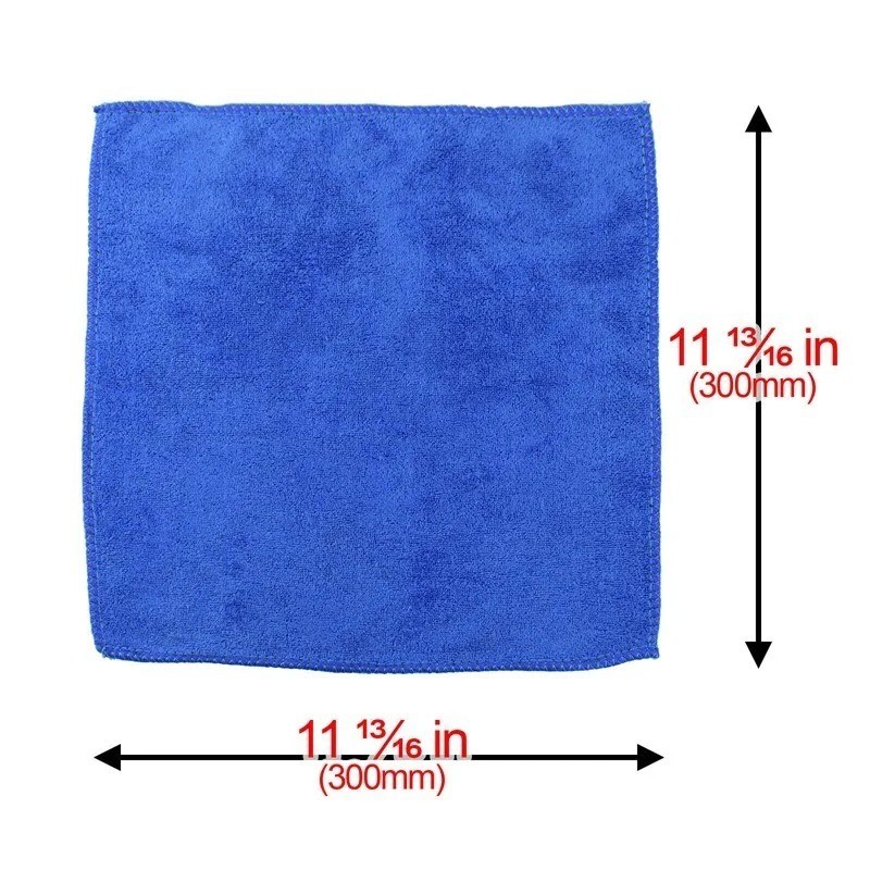 20 x LARGE MICROFIBRE CLEANING AUTO CAR DETAILING SOFT CLOTHS WASH TOWEL DUSTER