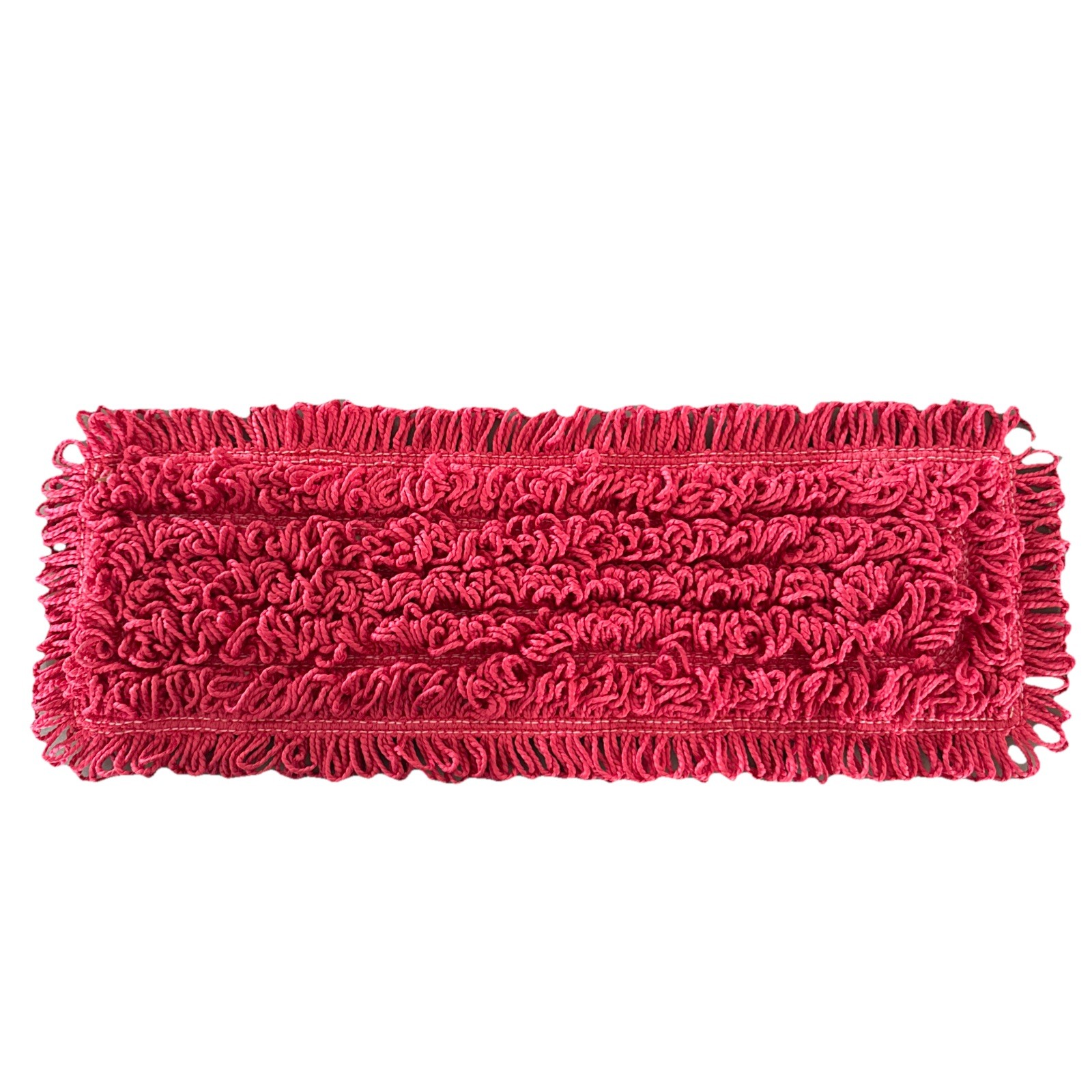 Case( 50 ) 16″ Microfiber & More Economy Pocket Mop – Red 16X4.5″