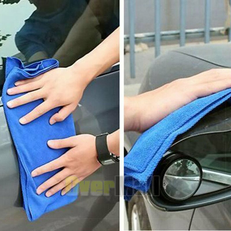 100 Toallas De Microfibra 12×12 Secado Rapido Para Limpieza Autos Carros Cocina