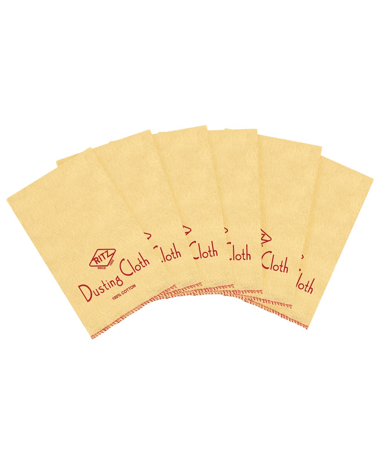 RITZ Duvateen Dusting Cloths (6-pack) Yellow
