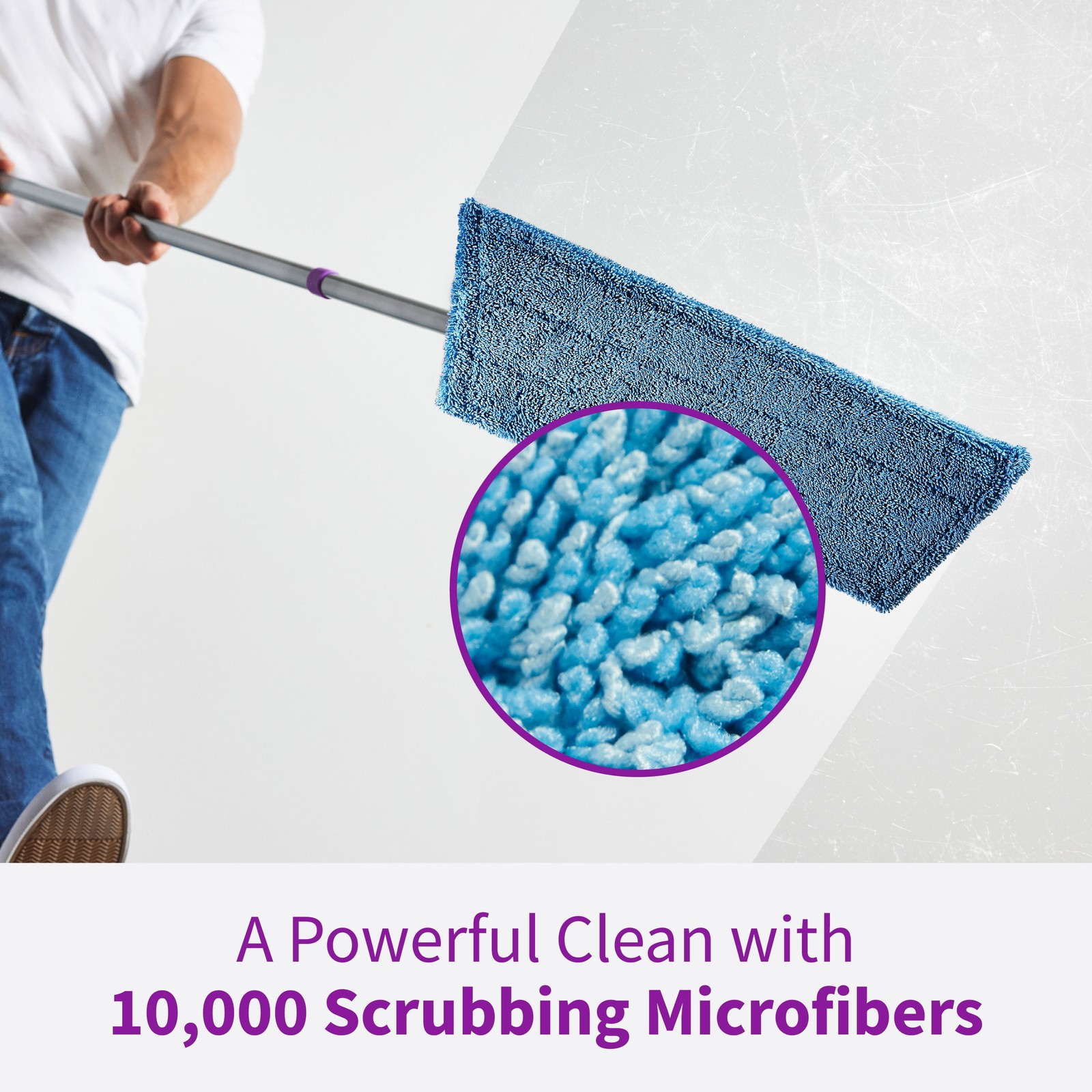 Rejuvenate Microfiber Mop Kit with Reusable Pad, 1 Count