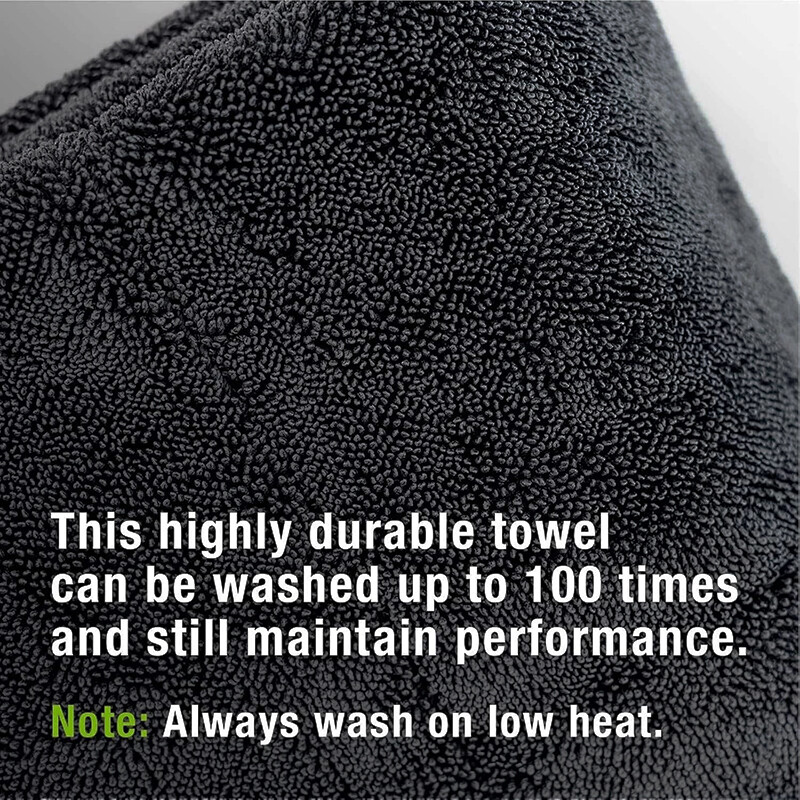 Wholesale 10 Pcs Car Care Twisted-Loop Microfiber Drying Towel 24″×36″ 1200 GSM