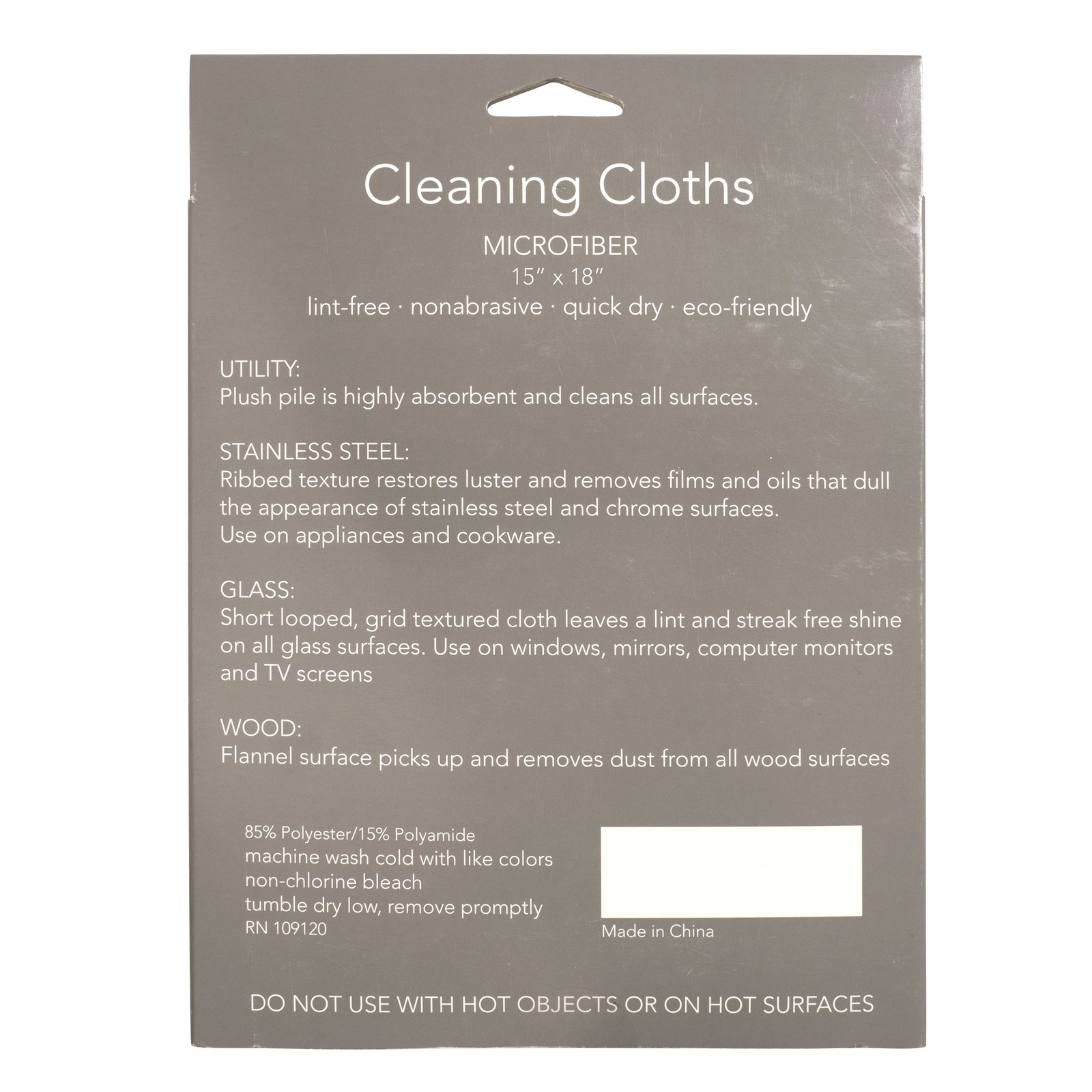 Pantry Multipurpose Microfiber Textured Cleaning Cloth 4pack 15 X 18inch 1 Util