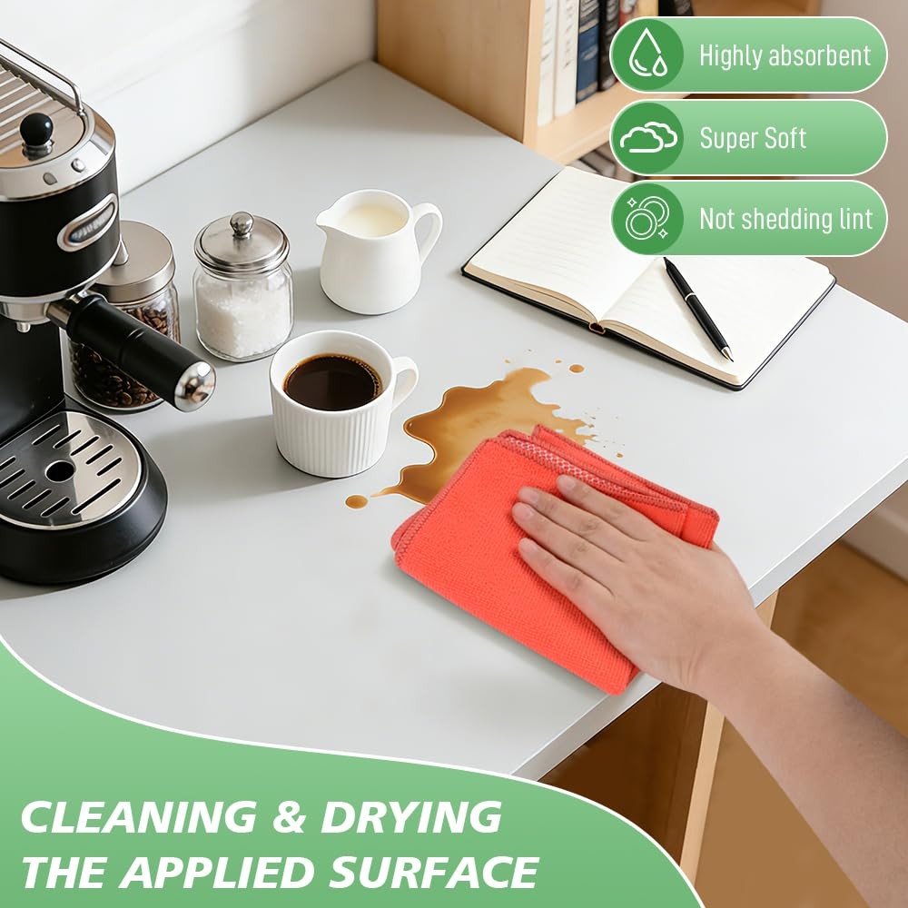 Microfiber Dish Cloths for Washing Dishes Towels Best Kitchen Washcloth Cleaning