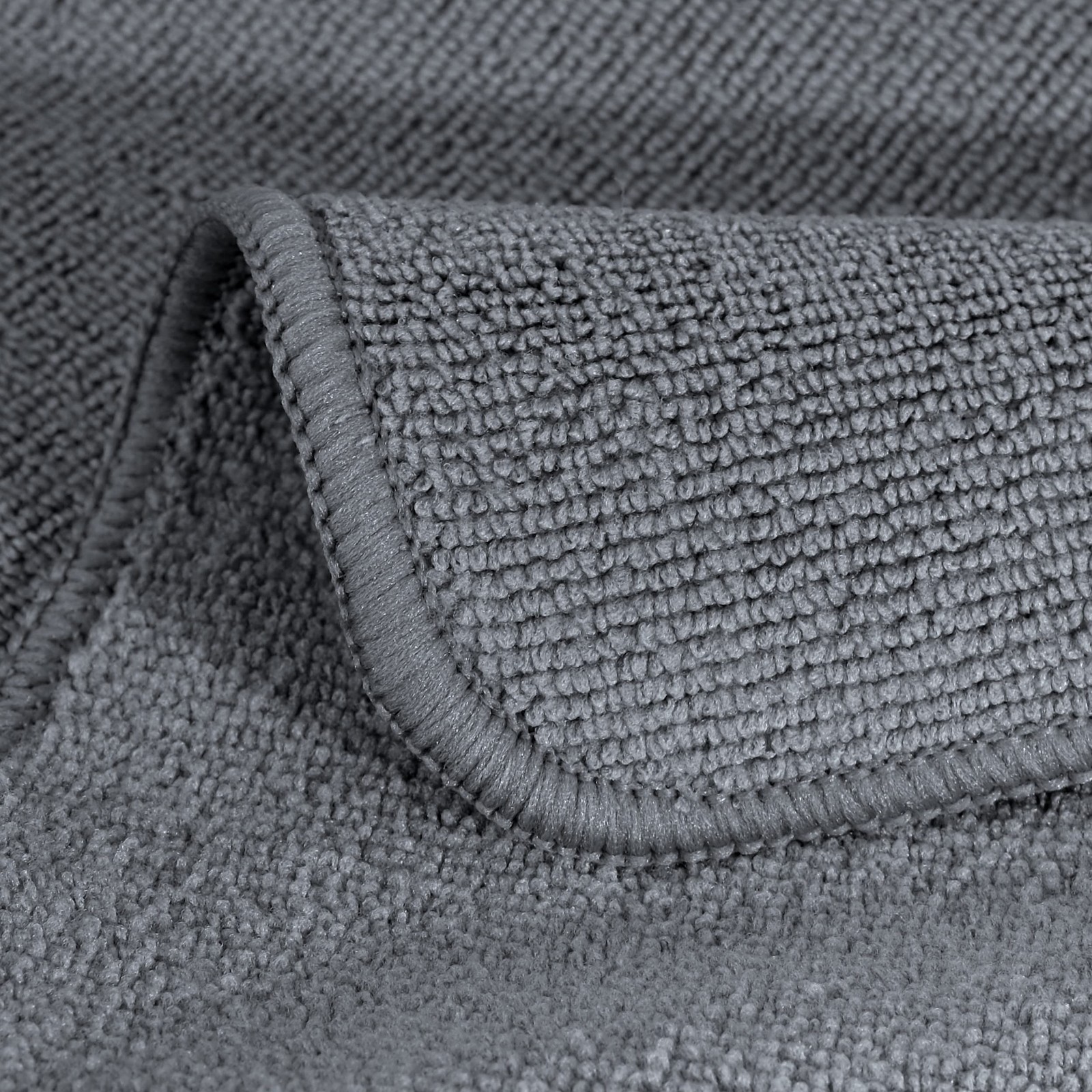 Microfiber Cleaning Towel 16×16 12 Pack Professional Bluecamelgray