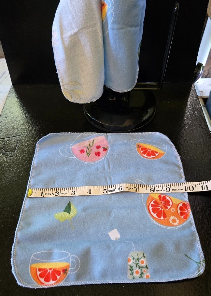 Reusable Cloth “Un” Paper towels w/out Cardboard Roll