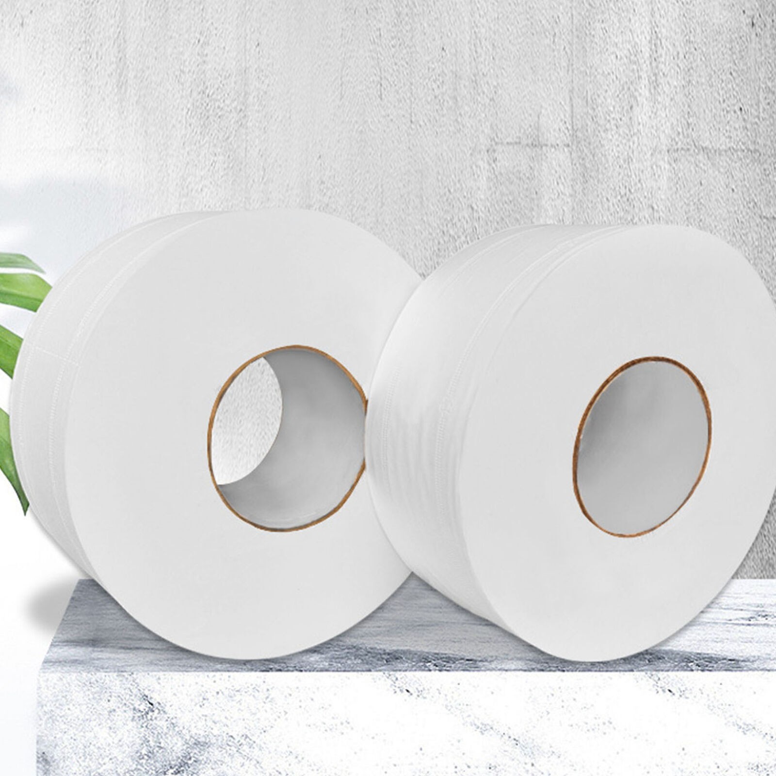 Large Commercial Roll Paper Thick Tissue 4 Ply Bathroom Office 430/600g