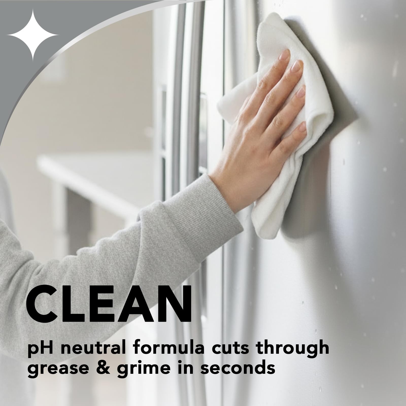 Weiman Stainless Steel Cleaner & Polish, 2 Pack, Anti Fingerprint Spray Stainles