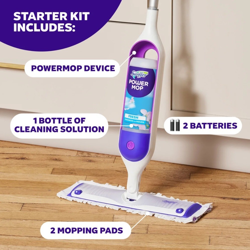 Power Mop, Floor Cleaner, Tile, Vinyl, Laminate,Wood,Floor Cleaner,Cleaning Set
