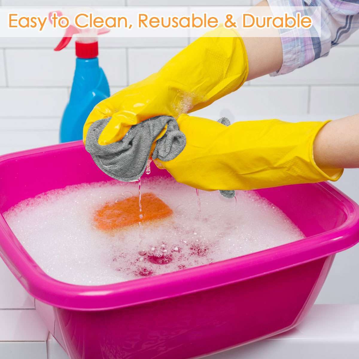 Thickened Magic Cleaning Cloth Streak Free Microfiber Cleaning Reusable Rag