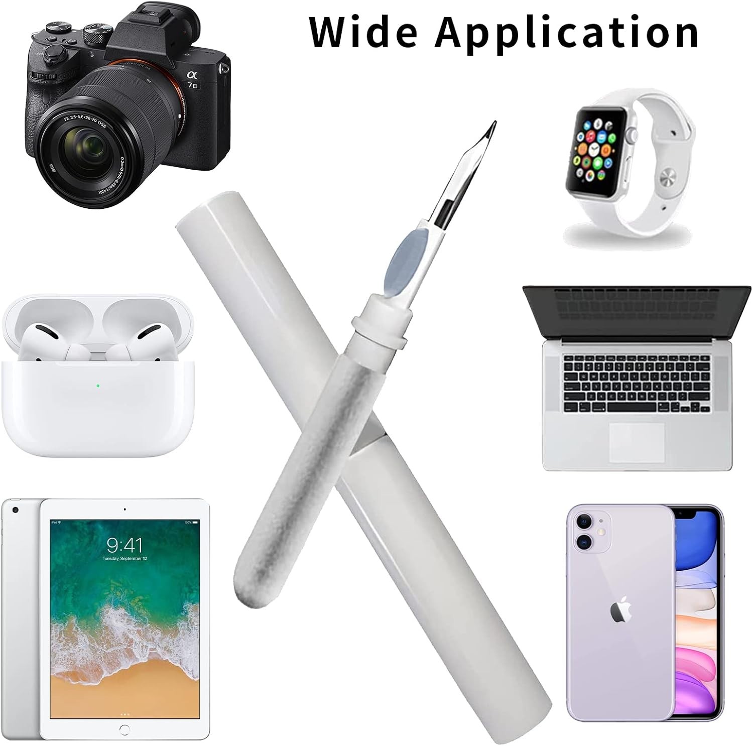 Cleaning Pen For Airpods Pro1 2Earphones Cleaner Kit Soft Brush Case Earbuds Lot