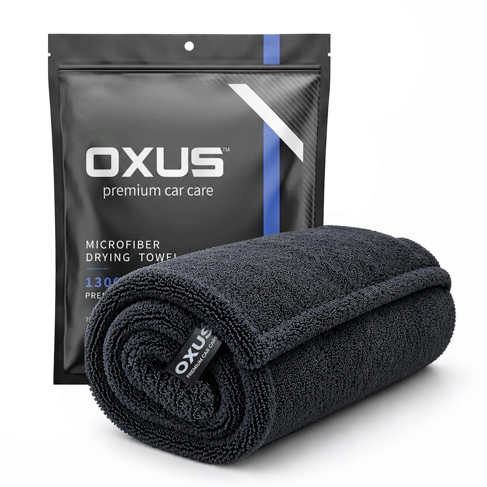 OXUS 1300 GSM Microfiber Drying Towel 24×36” Car Drying Cloth Scratch Free