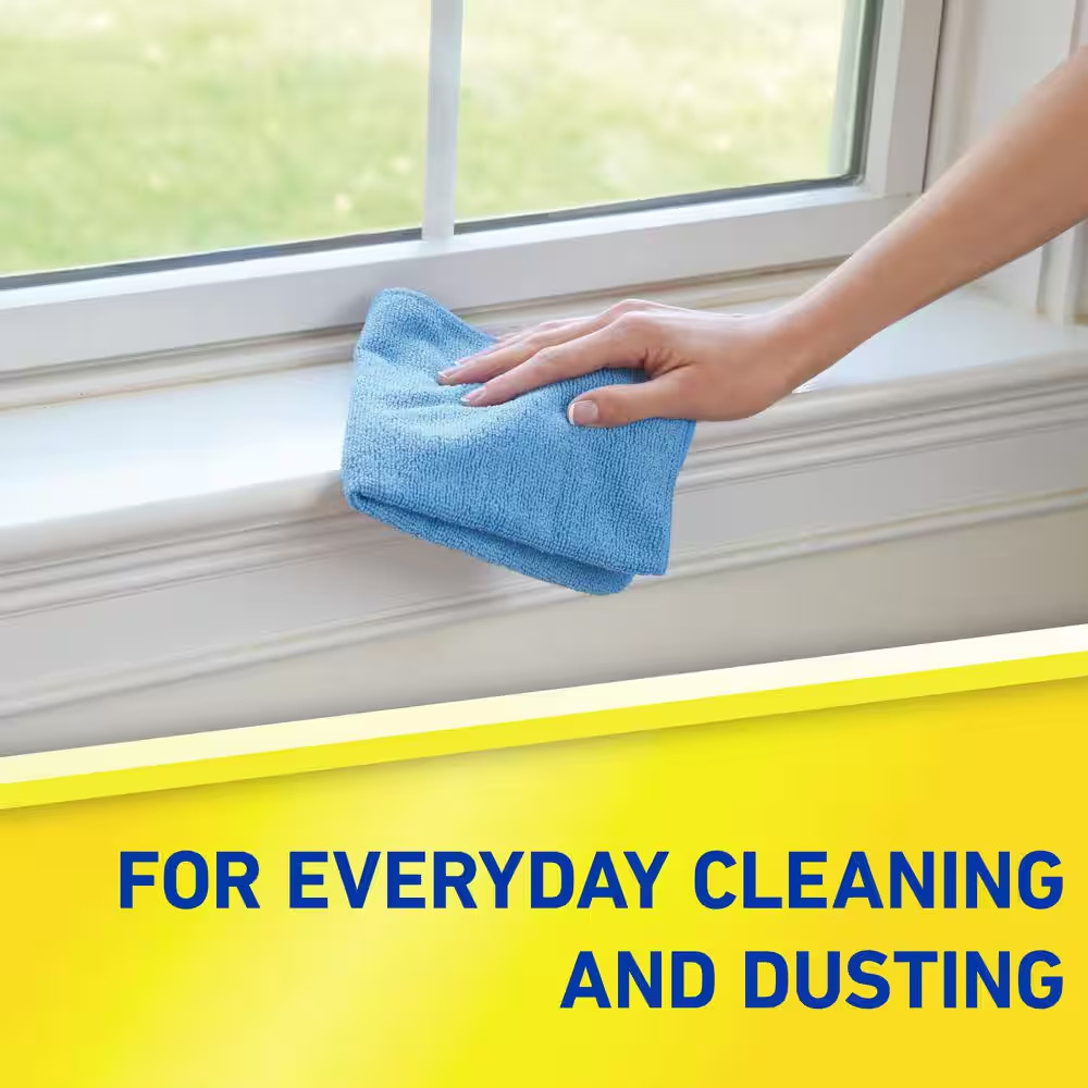 14 In. X 14 In. Microfiber Cloth Towels (24-Pack)