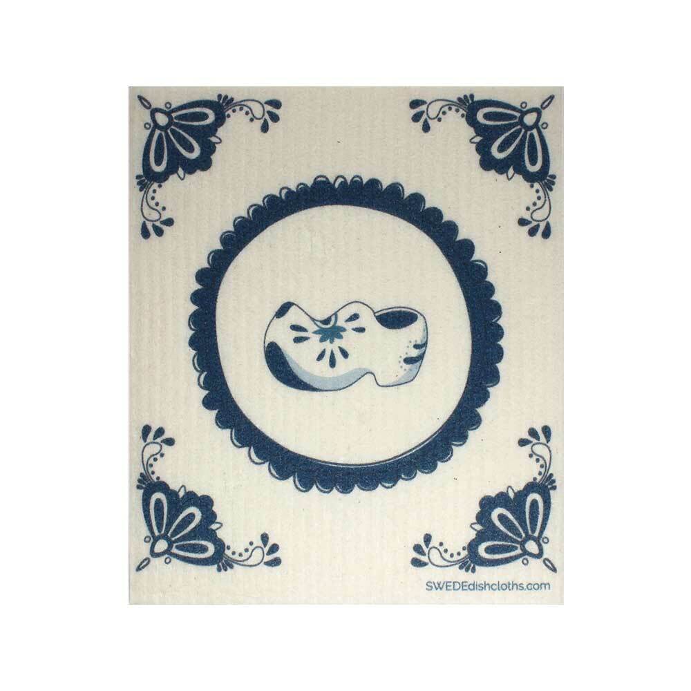 Swedish Dishcloths Dutch Design Set of 4 (one of each design) Eco Friendly Cloth