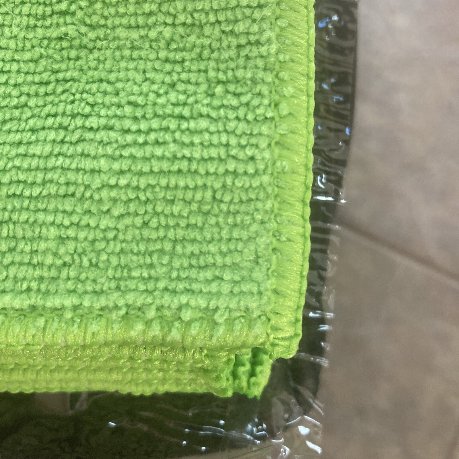 16″ x 16”Green Microfiber General Purpose Cloth – 12/Pack