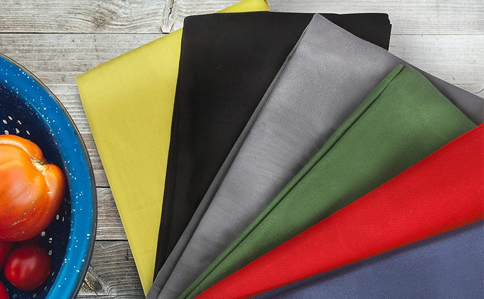 Kitchen Towels 100% Cotton Dish Towels for Kitchen(Set of 12)20”x30” Dish Cloths