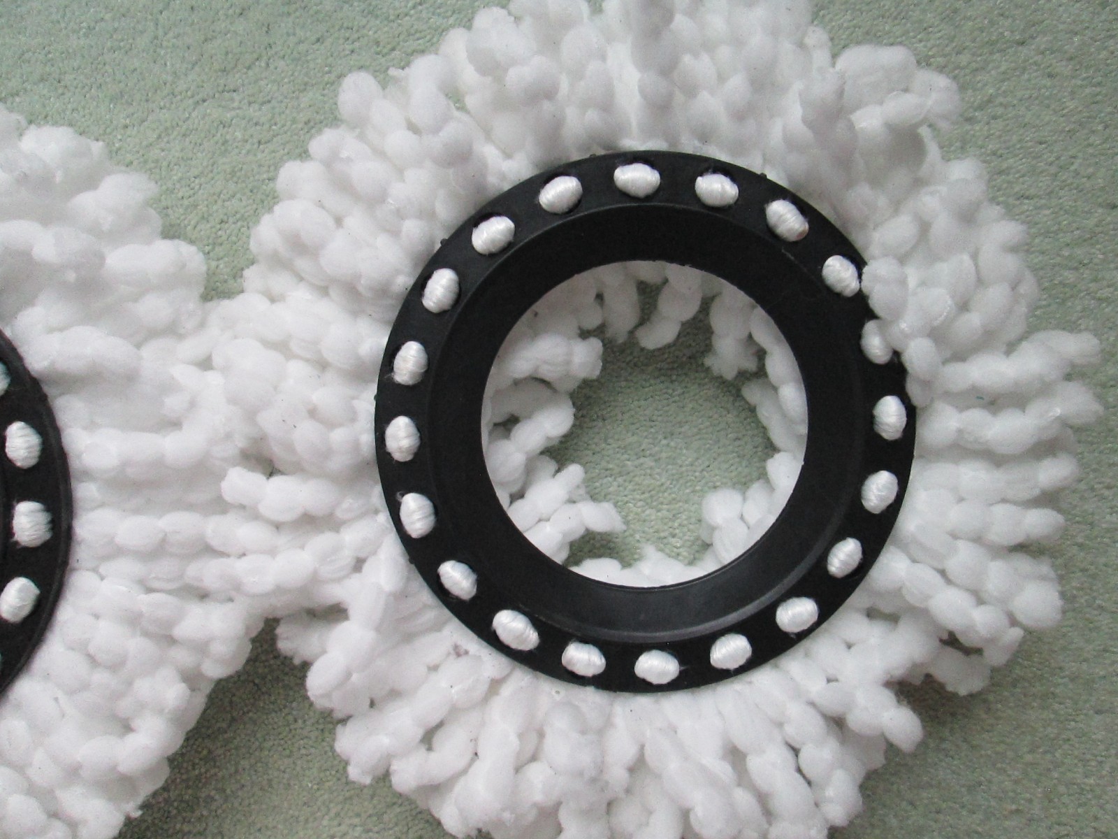 Lot of 5 Tidy Monster Spin Mop Replacement Head, Round Shape Standard Size